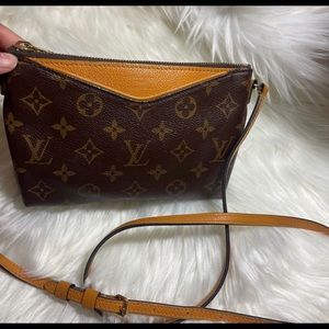 Authentic Louis Vuitton Monogram Pallas Uniform Crossbody